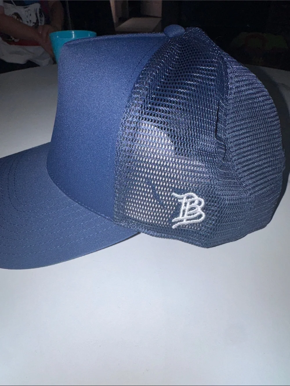 Branded Bills Classic Navy Mesh Trucker Cap - Unbranded